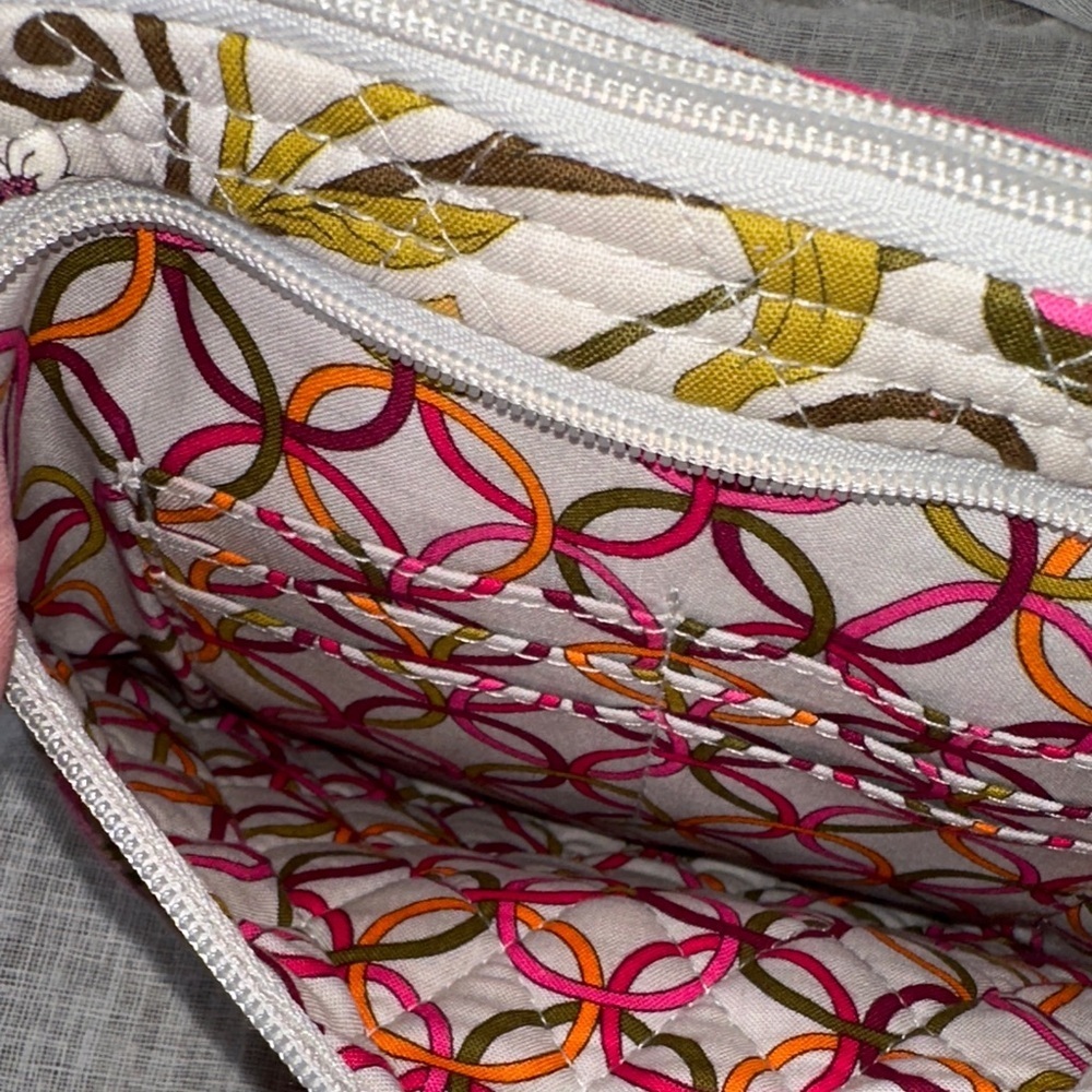 Vera Bradley Tea Garden Pattern Mini Crossbody Bag Shoulder Bag Designer NWOT - Picture 5 of 15